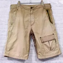 XL AVIREX ハーフ カーゴパンツ ビンテージ加工 アヴィレックスのサムネイル