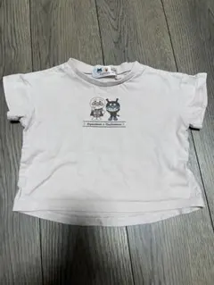 アンパンマンTシャツ80〜90cmサーモンピンク