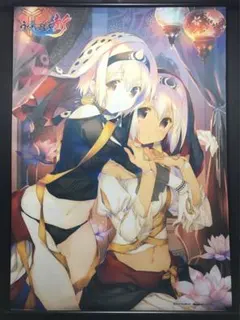 ウルゥル&サラァナ B2タペストリー うたわれるもの斬 みつみ美里