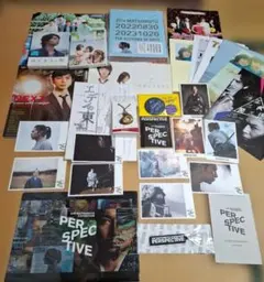 嵐【新品】松本潤写真集、PERSPCTIVE展ラバーキーホルダー/ポストカード