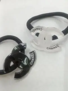 CHANEL ヘアゴム ココマーク パール - メルカリ