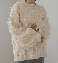 bibiy heart ponpon cardigan ハート カーディガン - メルカリ