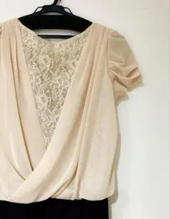 【petit poudre】ドレス　ワンピース　レース　結婚式
