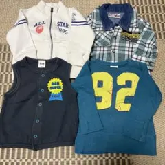 男児トップス　4点まとめ売り　80