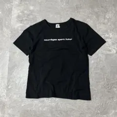 Courreges クレージュ Tシャツ カットソー 半袖 ブラック 40のサムネイル