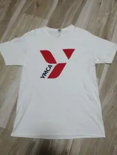GILDAN ギルダン YMCA Tシャツ Lサイズ 白色