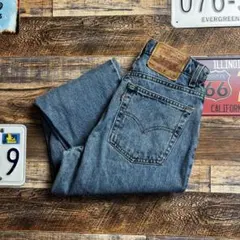 Levi’s 550 USA製 90s W70 バギー デニムパンツ テーパード
