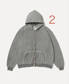 a.presse Vintage Zip Sweat Hoodie 3 - メルカリ