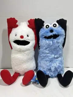 パペットスンスン　BIGぬいぐるみ　〜WA!〜　2種セット　スンスン　ノンノン