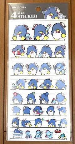 サンリオ タキシードサム 4sizeステッカー