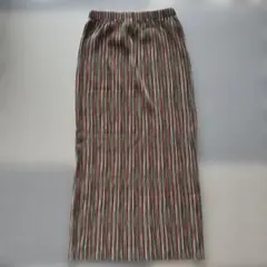 reca 柄プリーツスカート　SIZE M