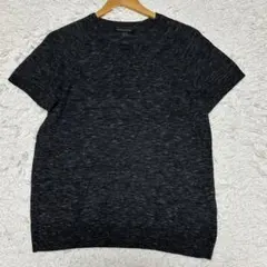 BANANA REPUBLIC ニットTシャツ 半袖 セーター グレー S