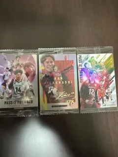 男子バレーボール日本代表ウエハースカード　3枚セット