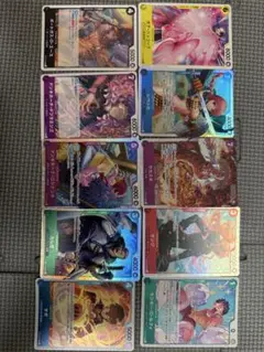 ワンピースカードゲーム まとめ売り 14枚セット SEC パラレル L P など