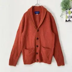 【グリーンレーベルリラクシング】 メンズニットカーディガン S 綺麗め