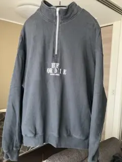 HUF ハーフジップ スウェット トレーナー