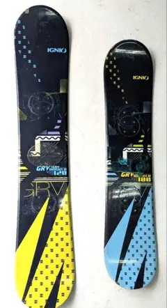 スノーボードこども用 ２枚セット売り IGNIO