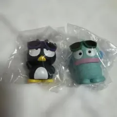 はぴだんぶい　グラサンばちばちフィギュア　バッドバツ丸　ハンギョドン