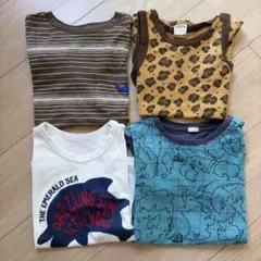 男の子　130センチ　夏服　半袖　Tシャツ　まとめ売り　セット　着替え