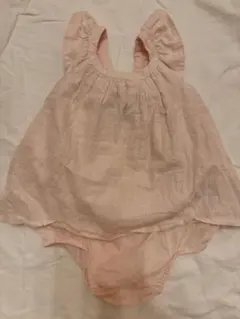 babyGap キラキラピンクロンパース 12-18ヶ月 80