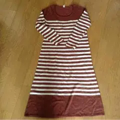 再出品 VISのニットワンピース