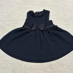 子供用　紺色ワンピース　80㎝のサムネイル