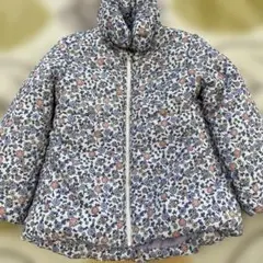 花柄中綿コート 100cm~