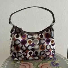 COACH 　ショルダーバッグ マルチカラー