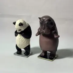 タニタ×パンダの穴 今日は何キロ？﻿ カバ、パンダ