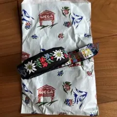 花柄刺繍　チロリアンテープ