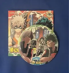 ヒロアカ 缶バッジ 緑谷出久 轟焦凍