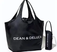 DEAN & DELUCA ブラックエコバッグ レジかご 保冷ボトルケース 付録