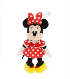 ミニーマウス ぬいぐるみ キーホルダー　ノーマル