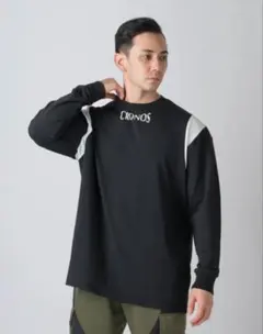 CRONOS ブラック ロングスリーブ Tシャツ 新品 - メルカリ