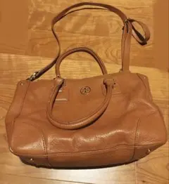 Tory Burch ブラウン レザーバッグ　ショルダー