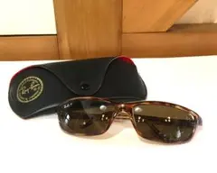 Ray-Ban rb4034 ブラウン 鼈甲柄模様 サングラス ケース付き