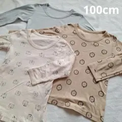 キッズ 長袖 肌着 100cm