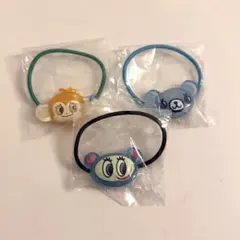 ナルミヤ　ガチャ　ゴム　ナカムラくん　ルッキー　ミント　3点セット