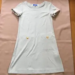 未使用★ブルーレーベルクレストブリッジ　ワンピース　36 ライトグリーン