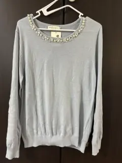 earth music & ecology ビジュー付きセーター S