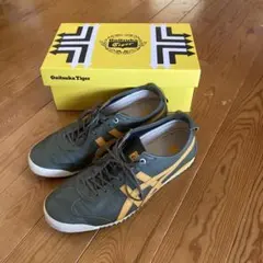 Onitsuka Tiger スニーカー グレー/イエロー 箱付き