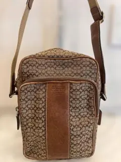 COACH メッセンジャーバッグ ブラウン
