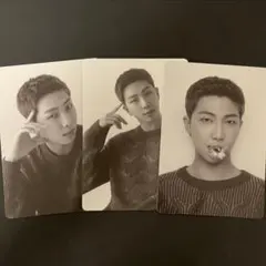 BTS POPUP MONOCHROME ミニフォト RM 3枚セット