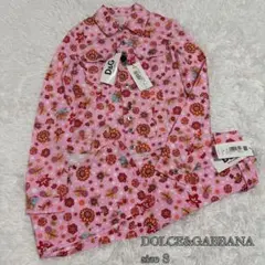 ドルチェ&ガッバーナ 花柄 フラワー ジャージセットアップ レディース 140 希少】ドルチェ&ガッバーナ 花柄 セットアップ パンツ2本 ジャージ XS