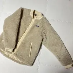 Patagonia ボア ブルゾン アイボリー ベージュ ホワイト