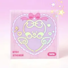 BT21 RIBBONED YOU ホログラムステッカー TATA