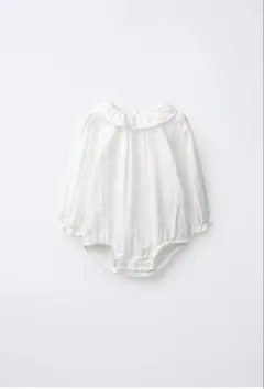 zara baby kidsビブカラーボディスーツ
