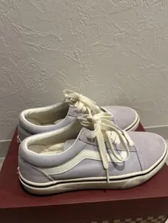 VANS スニーカー AUTHENTIC 紫 23.5