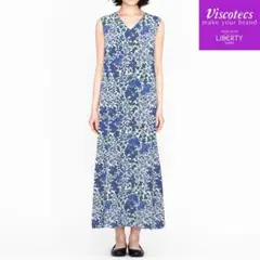 新品ビスコテックス　メイドイン日本の動き易くシワになりにくい　LIBERTY柄