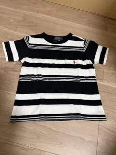 ⭐︎美品⭐︎Polo Ralph Lauren ボーダー Tシャツ 黒 白100cm